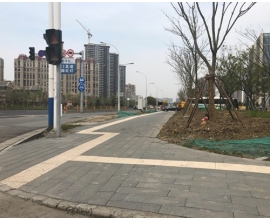 無(wú)錫市惠山大道改造-拐角